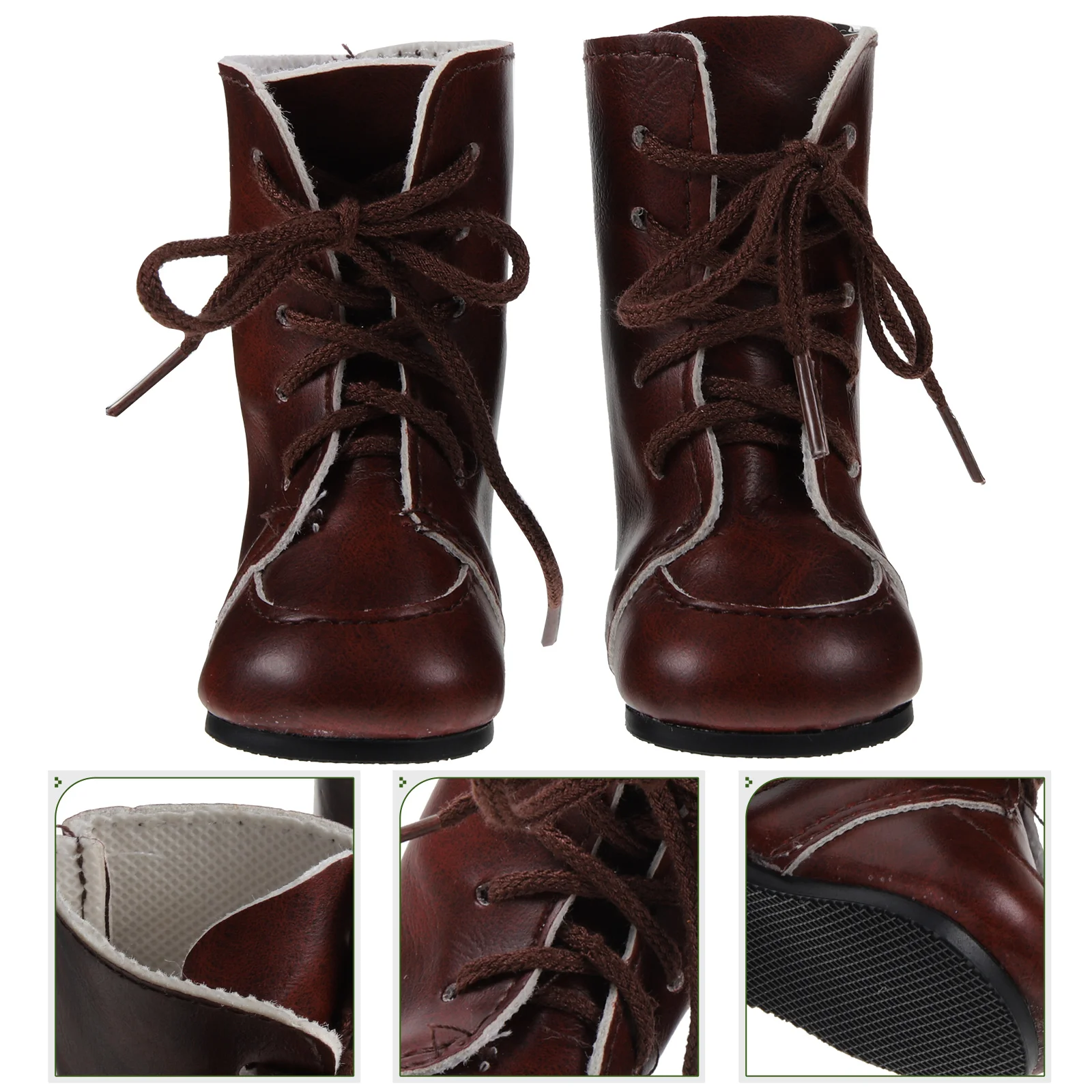

18-Inch Boots Mini Toy House Adornment Toys Miniature Shoes Home Decor Baby Props