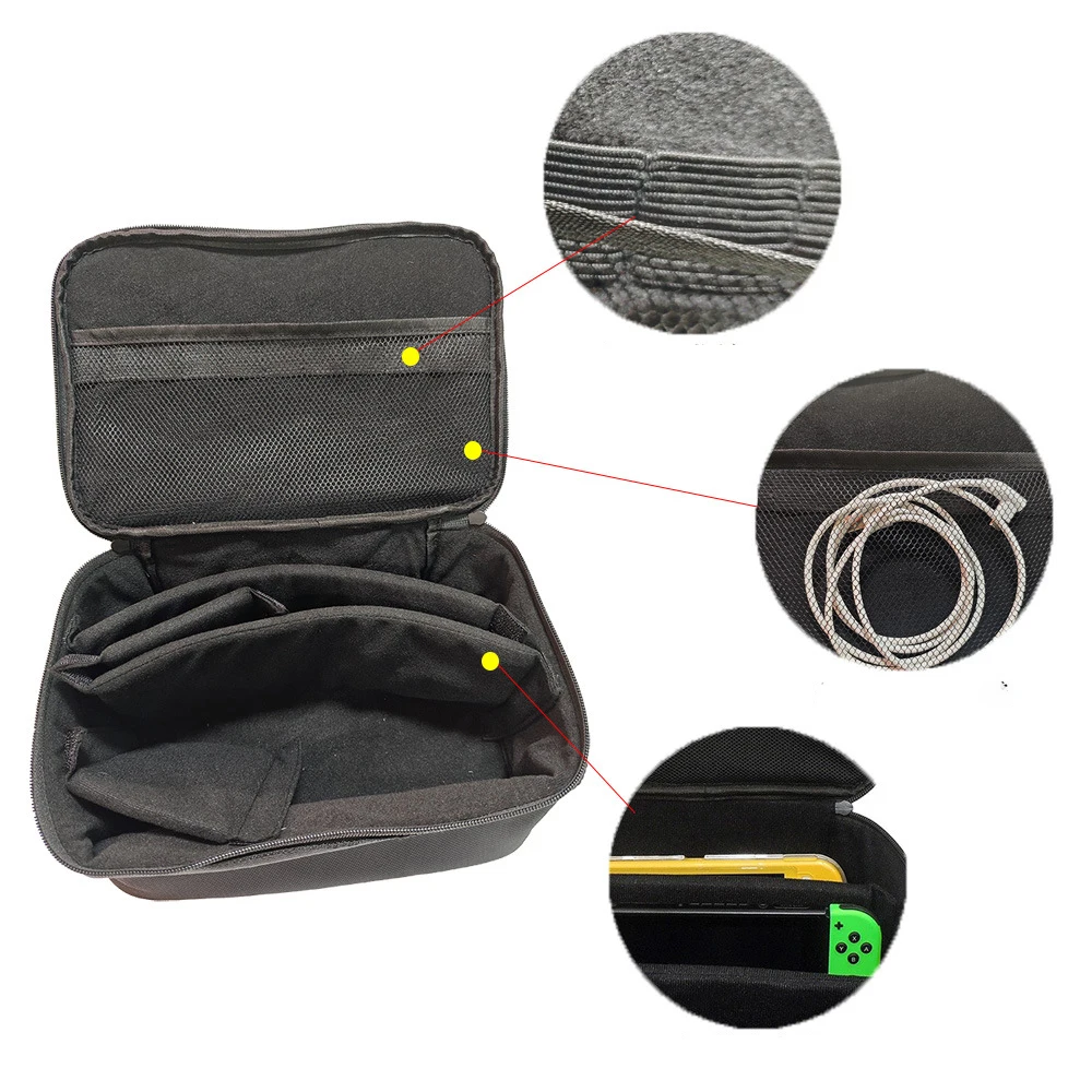 حافظة واقية كبيرة الحجم لمفتاح NS 2/Switch OLED وح...