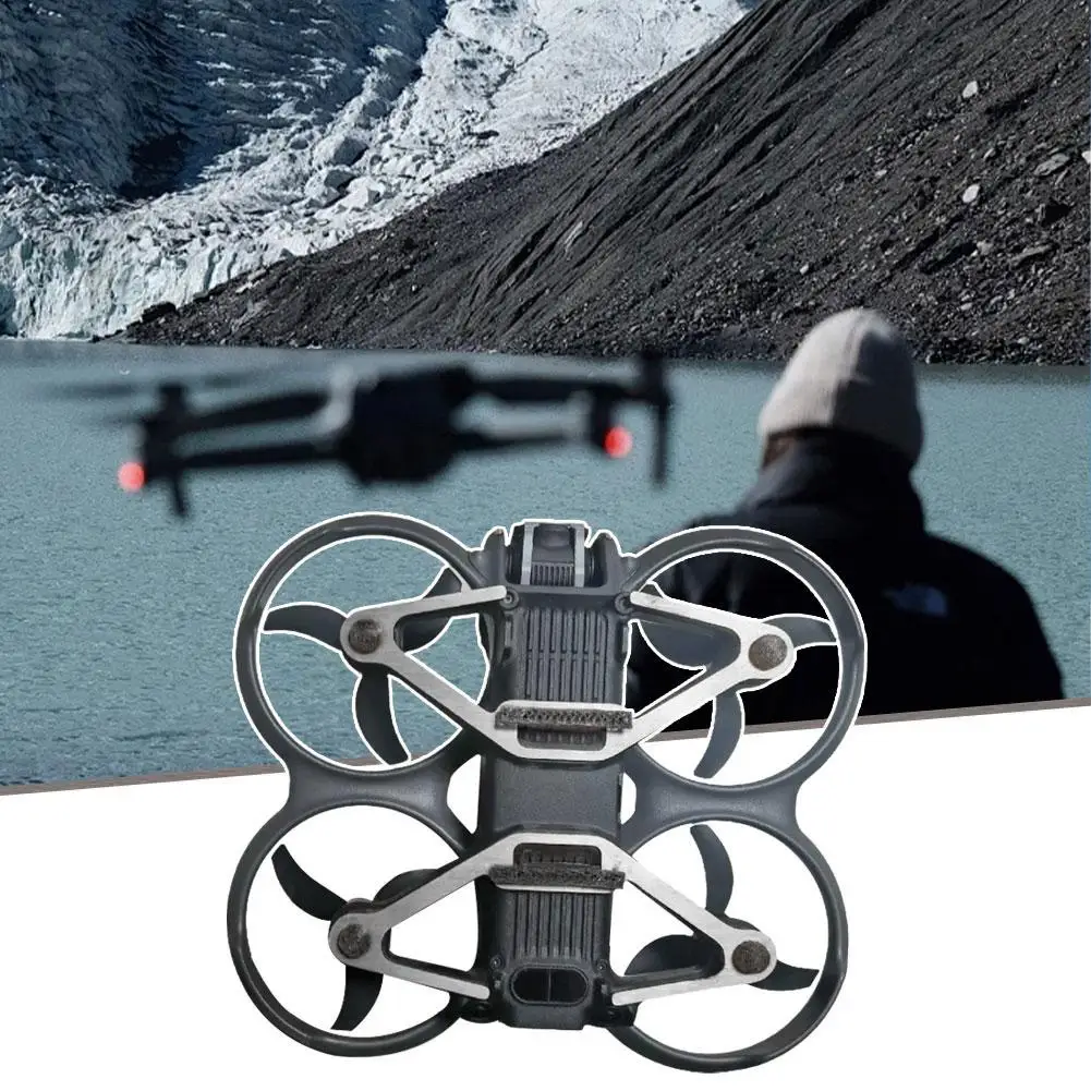 

Для DJI AVATA2 буфер CT4 корпус из титанового сплава Броня падающая на бампер дрона защита для бампера аксессуары для шарнира ударопрочный Z0K7
