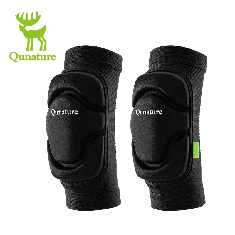 Qunature סקי רפידות מרפק יחיד לוח ספורט מגן ציוד מרפק נגד אופניים רכיבה רגליים