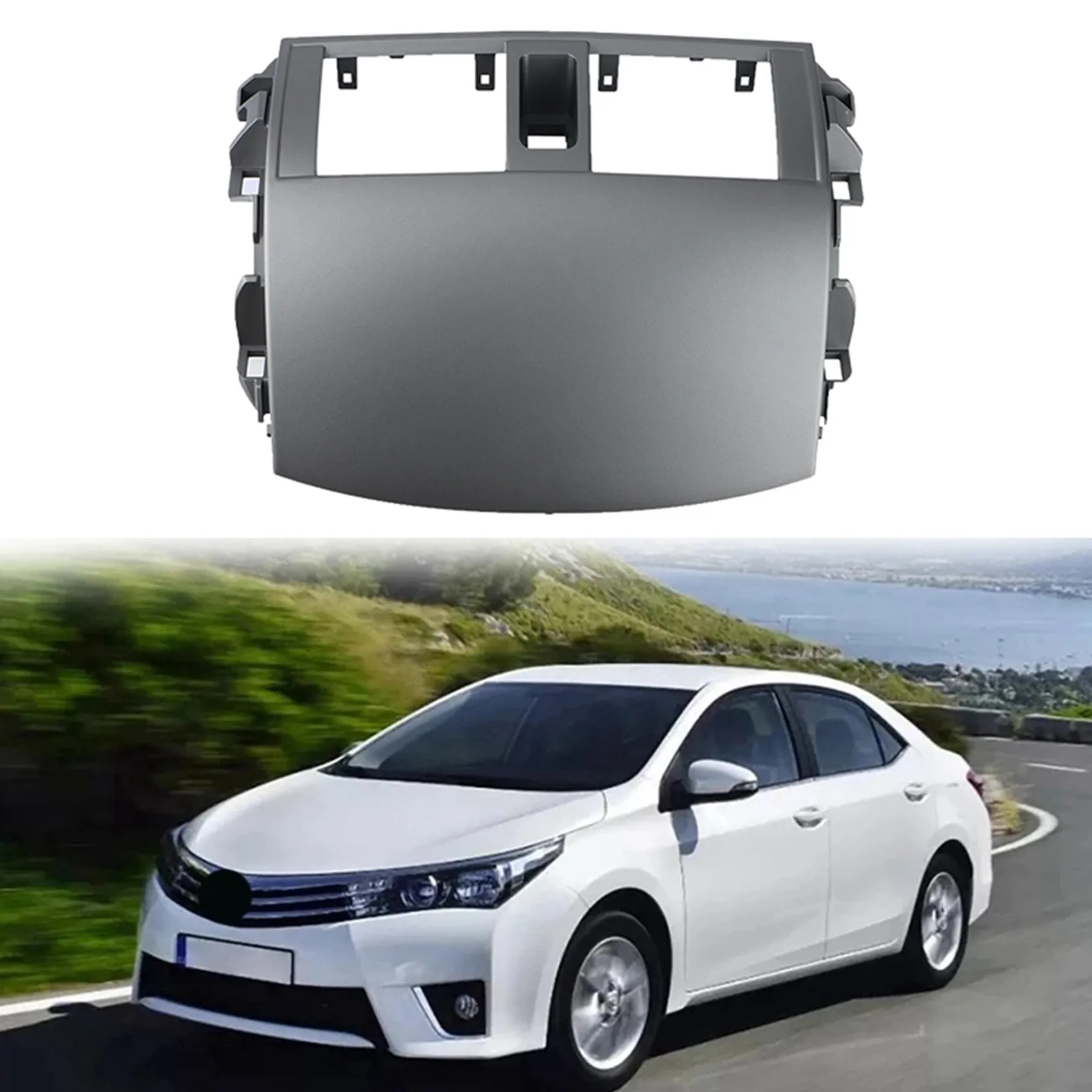 Car Dashboard Air Conditioning Outlet Panel Grille Cover for Toyota Corolla Altis 2008-2013 air conditioning outlet cover