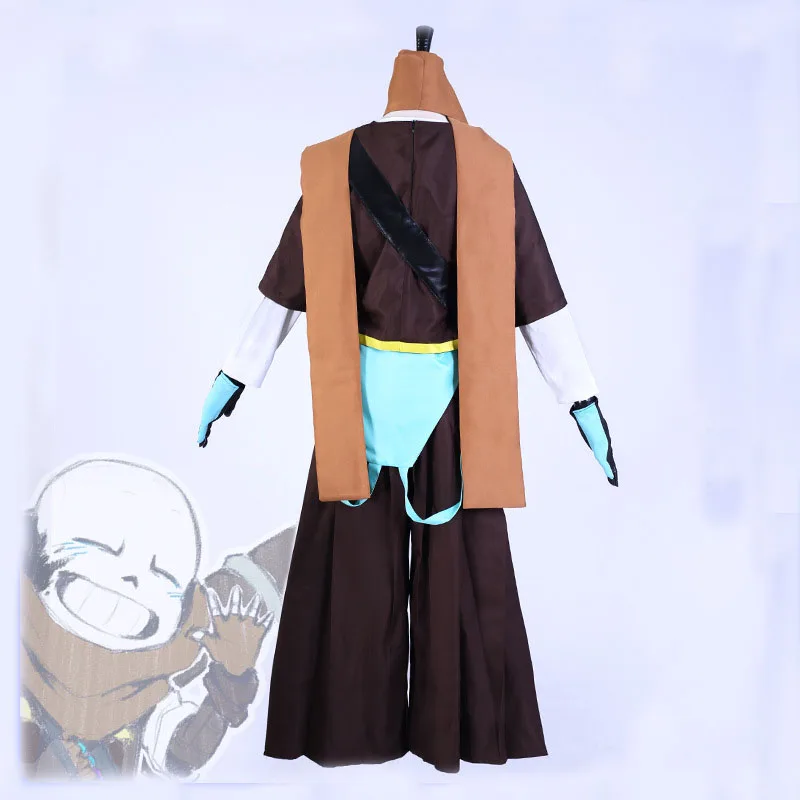 Game Undertale Ink Sans Cosplay Costume Halloween Outfit Uniform Custom Made