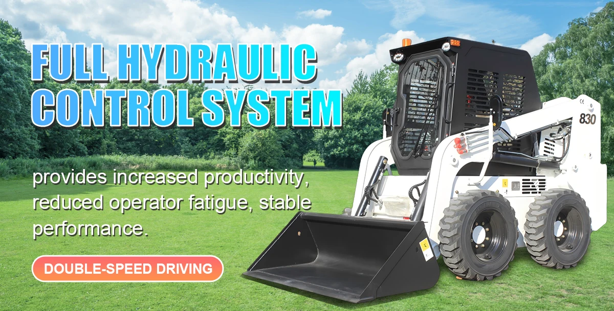 Skid Steer Loader High-Quality Compact Loader / Front Loader