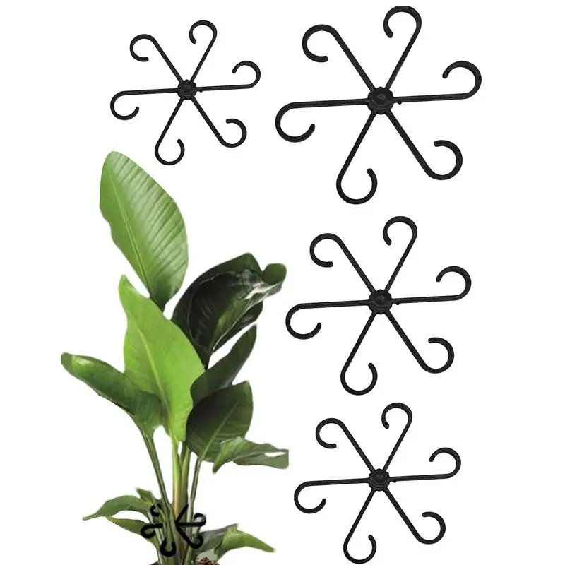 Plant Support Climbing Houseplant Stem Supports 4X Vine Fixed Clips for Climbing Plant Stems Support and Vines Grow Upright