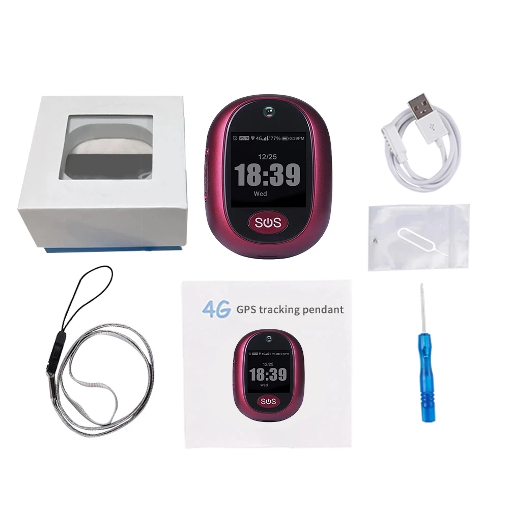 4G GPS Personal Kids Older Tracker Mini GPS Tracker Dog Pet 4G LTE 3G WCDMA 2G GSM Free APP Platform Waterproof