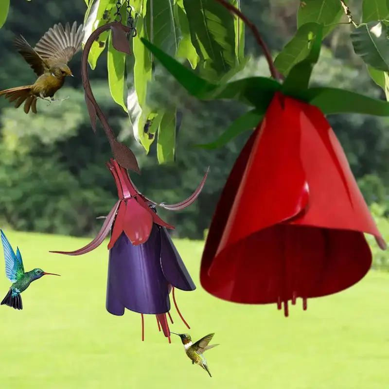 

Hummingbird Water Feeder Outdoor Bird Feeder Decorative Hummingbird Feeders For Outdoors 8 Ounce Capacity Simple Installation