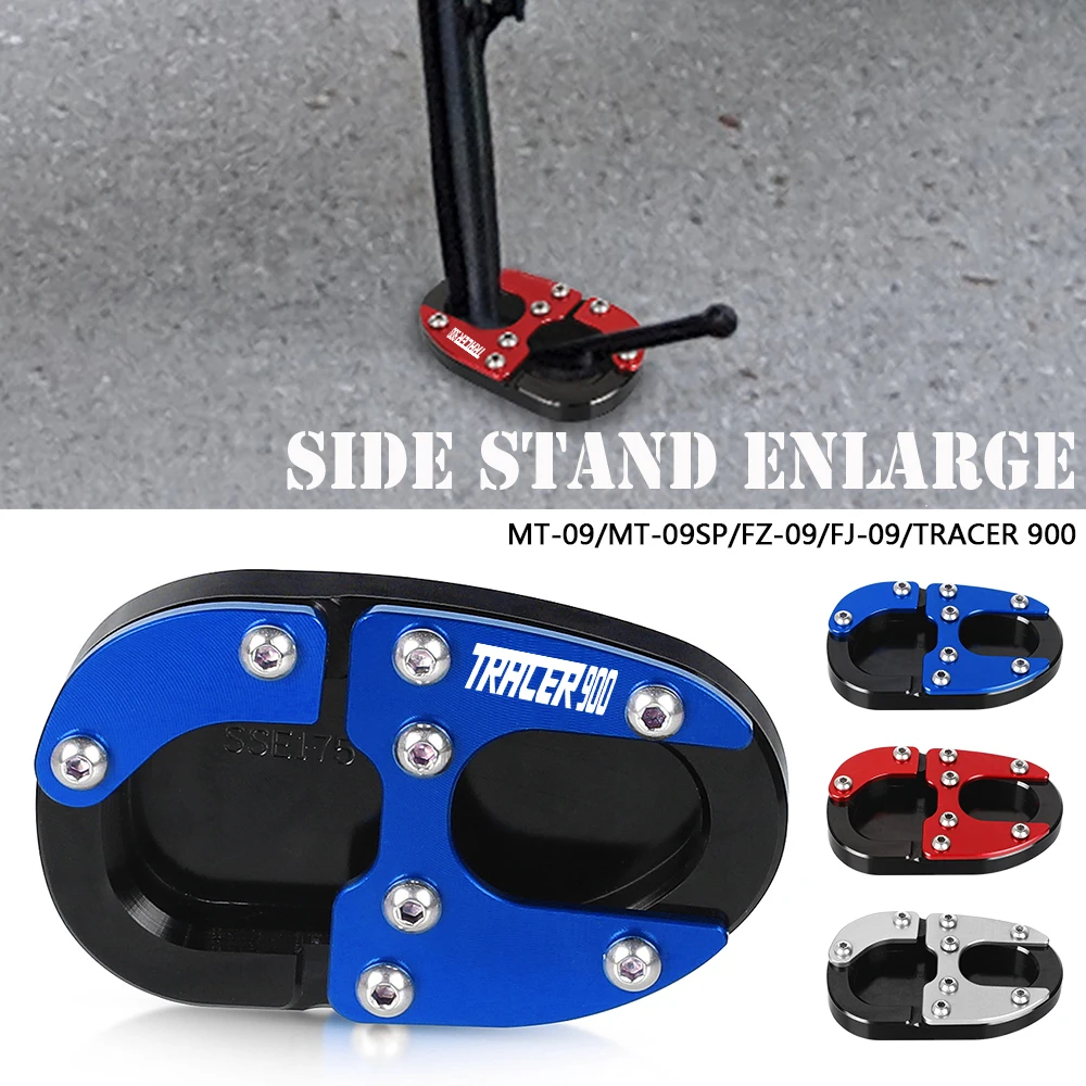 

Motorcycles For YAMAHA Tracer 900 Tracer GT 2018 2019 2020 2021 Acessible Extension for side stand foot support Side Stand