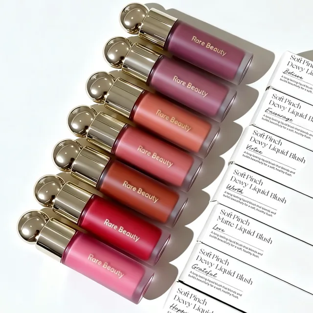 Rare Beauty Blush Color, maquillage pour le visage, blush naturel longue tenue, rouge à lèvres boueux, gloss hydratant, blush liquide crème 1