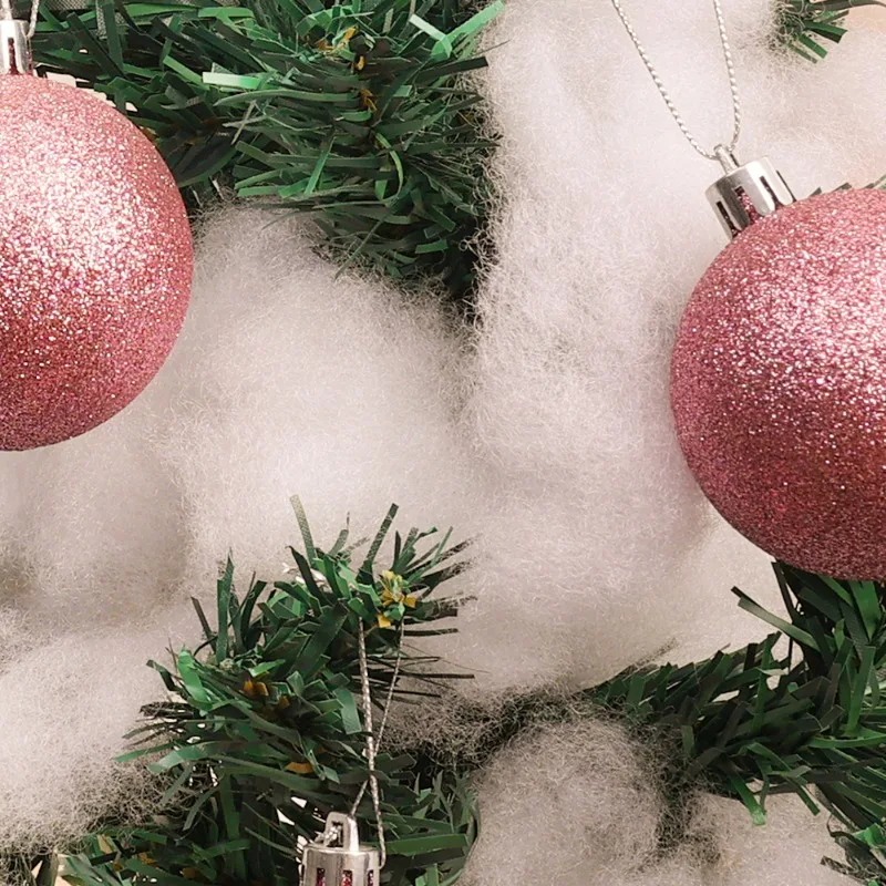 Coperta Neve Finta Per Presepe Natale - Neve Artificiale Decorativa 152x200 Cm - Foto 3