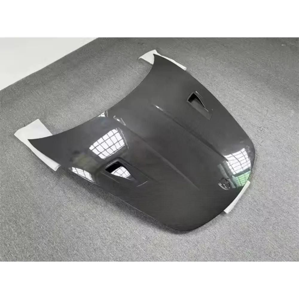 For Porsche 718 911 Cayman Boxster Genuine Dry Carbon Fiber Front Engine Hood Bonnet Hood 981 982 991 Car Accessories Trim