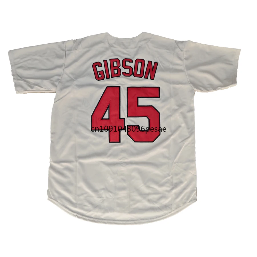 Ozzie Smith Jersey America St. Louis Retro Baseball Jerseys 6 Stan Musial Jersey 45 Bob Gibson All Stitched Us Mens M-3XL