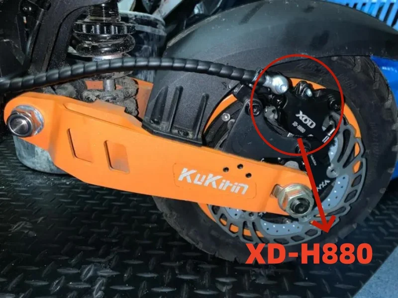 Description Picture 5 of itemXOD Electric Bicycle Scooter Brakes XD-H800 / XD-H880 1350MM 2000MM Waterproof 2 Pin Cut Off Power Brake