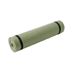 Portable Non‑Slip Yoga & Pilates Mat for Fitness and Outdoor Use, 180x50cm (Green)