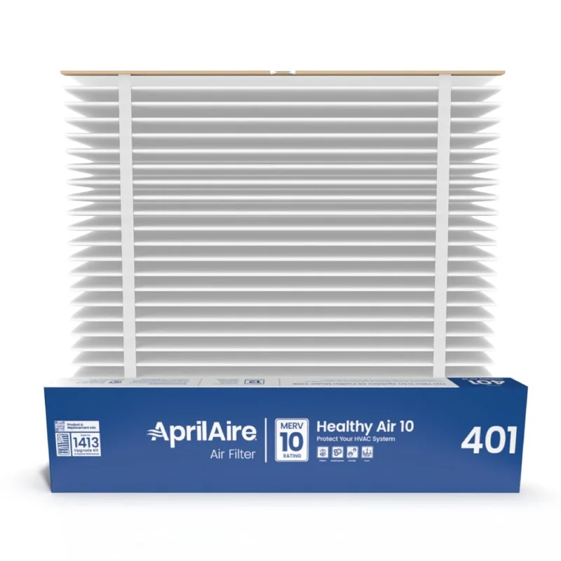 

AprilAire 401 Replacement Furnacefor AprilAire 2400, Space-Gard 2400 Whole-House Air Purifiers - MERV 10, 16x25x6 Air Fi