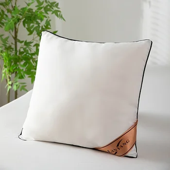 Luxury High Rebound White Sofa Cushion – 45x45cm Home & Car Pillow 1