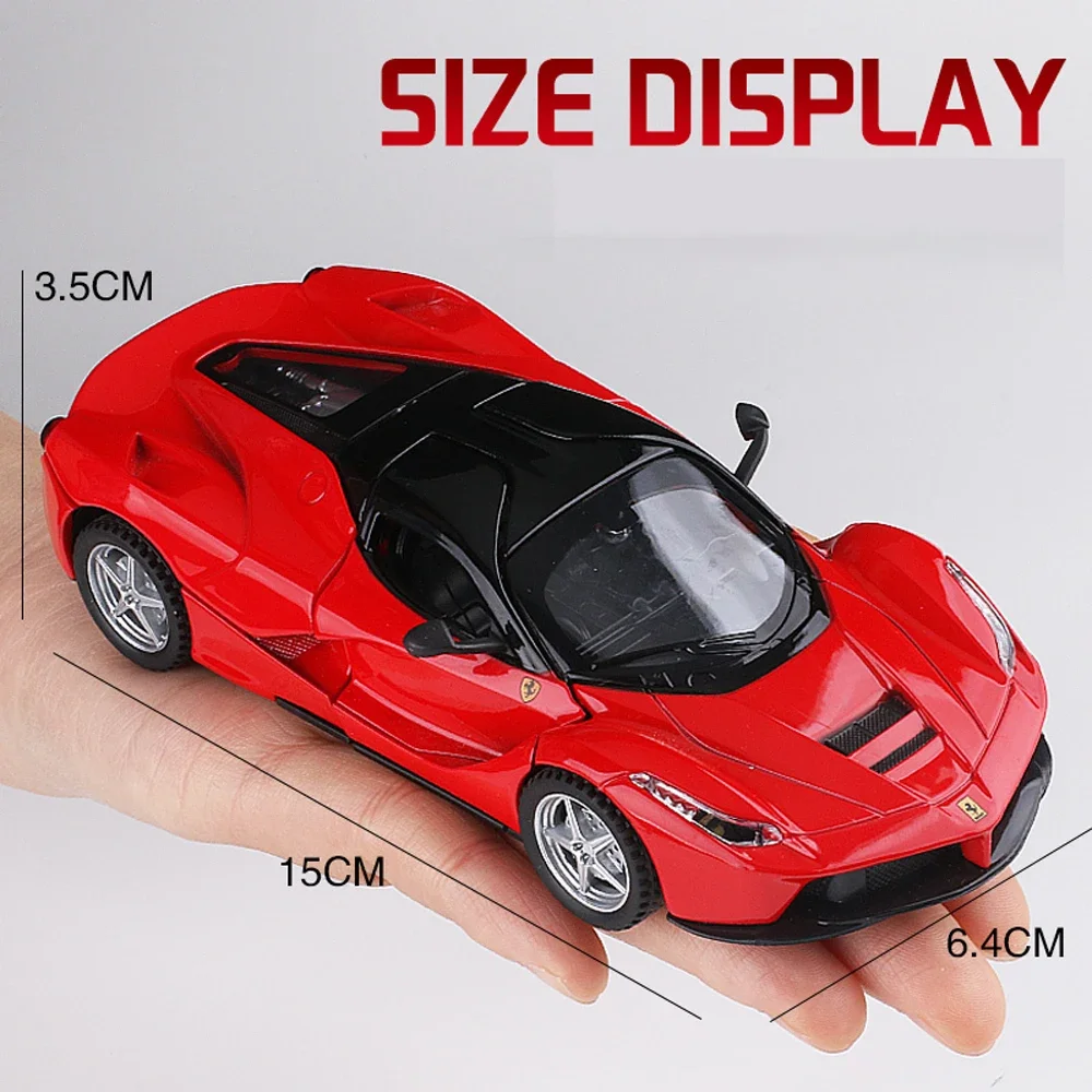Scale 1:32 Ferrari LaFerrari Supercar Metal Diecast Alloy Toys Cars Model For Boy Children Kids Gift Vehicles Hobbies Collection 3