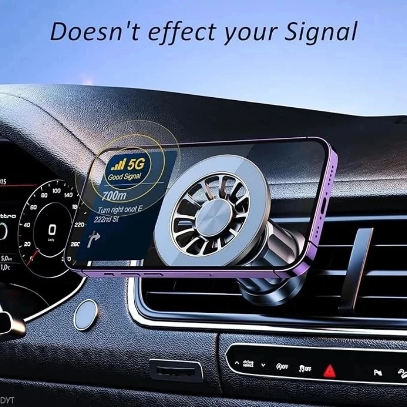MagSafe Car Mount Magnets Magnetic Mobile Phone Holder For Car Auto Dashboard GPS Navigation Smart Phone Bracket Stand Gadgets 3