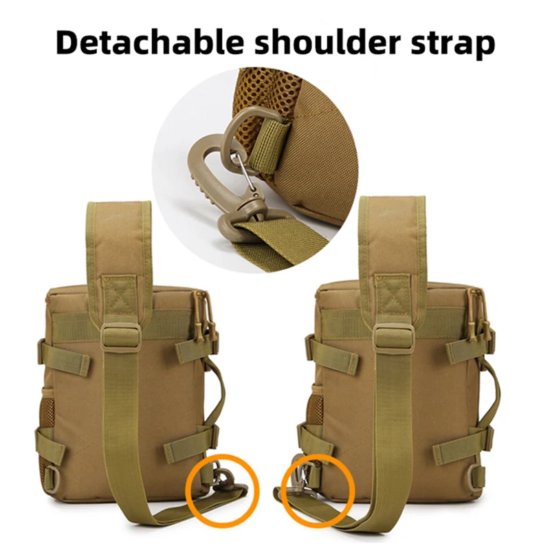 Oxford Tactical Chest Bag for Outdoor Hiking Cycling