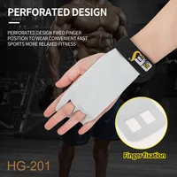 Weightlifting Mitts for Crossfit or Gymnastics Athletes Gym Grips Gloves Pull-ups Lifting  Support Palm 	calleras 1