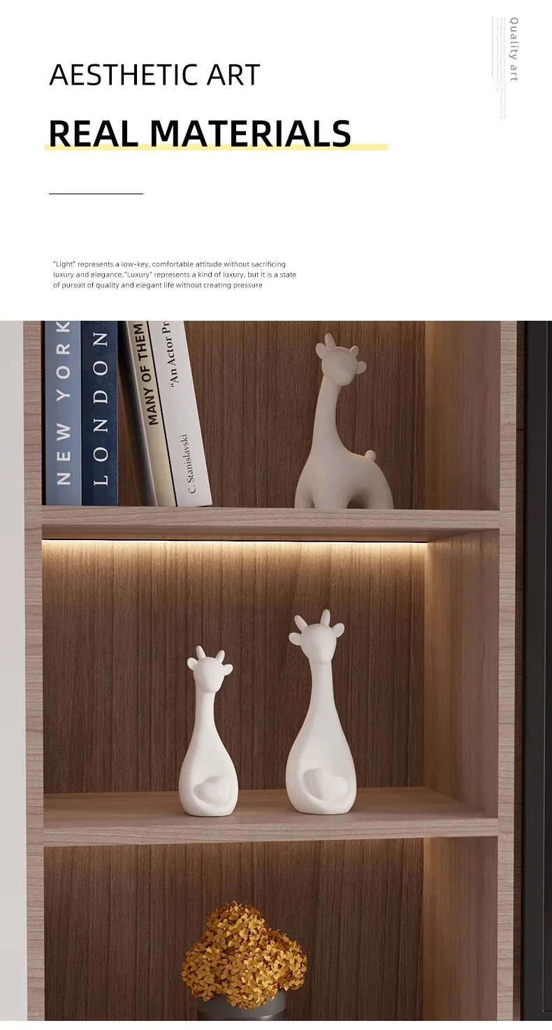 Modern Lovely Ceramic Ornaments Deer