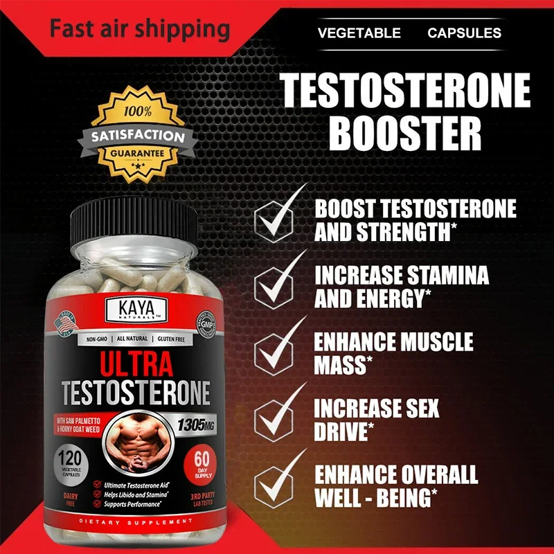 

Male Booster - Replenishes Natural Energy and Endurance, Promotes Muscle Mass