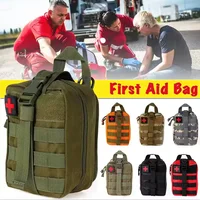 Portable Tactical First Aid Kits Medical Bag Emergency Outdoor Hunting Car Camping Molle Survival Tool EDC Pouch Organizer