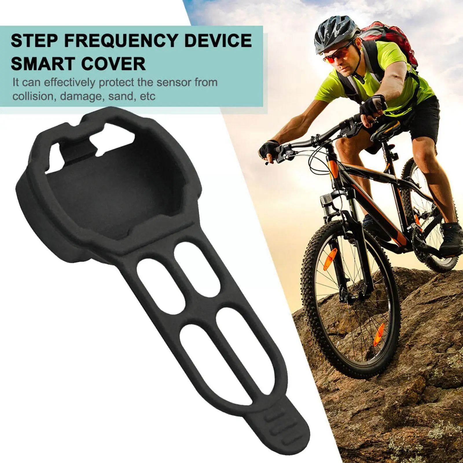 1pcs Bicycle Sensor Protective Case Bike Sensor Protective Speed Cover Garmin Magene Sensor Lgpsport Compatible Y4S2