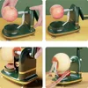 1pc Hand Crank Apple Peeler Automatic Rotation Adjustable Clamp Fruit Peeling Tool uses for kitchen fruit prep gadget 6