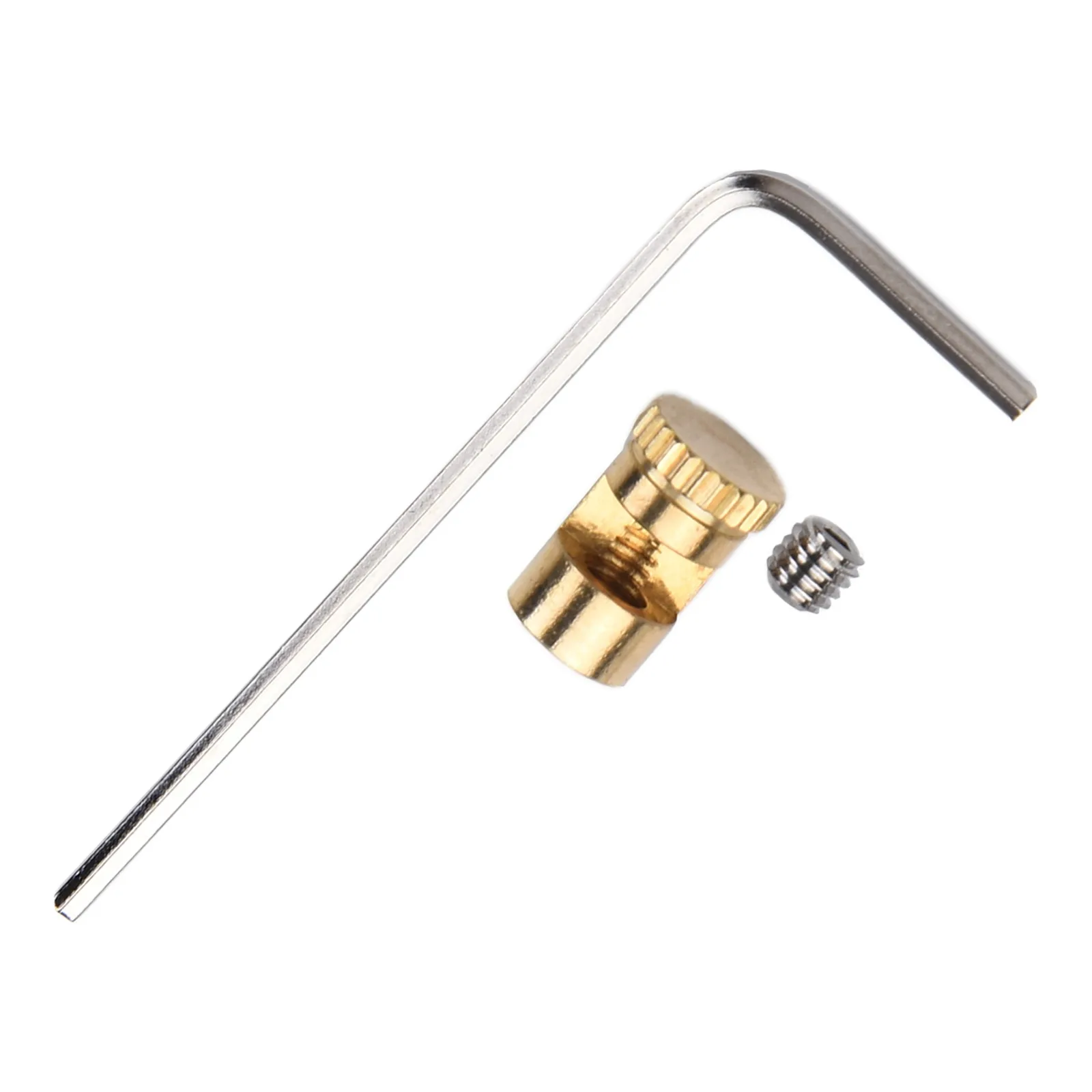 3Pcs/set 110 Thumb Stud Push Cutter Button 416 Steel Material 110 Screw Pusher Screw With Hex Wrench Tool Copper Black White
