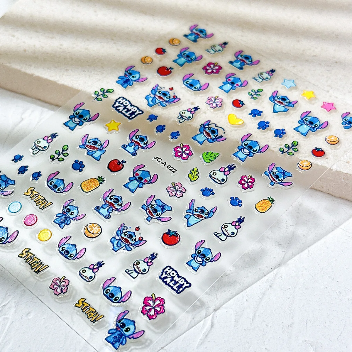 DIY 5D Decorative Stitch Stickers for Nails and Accessories