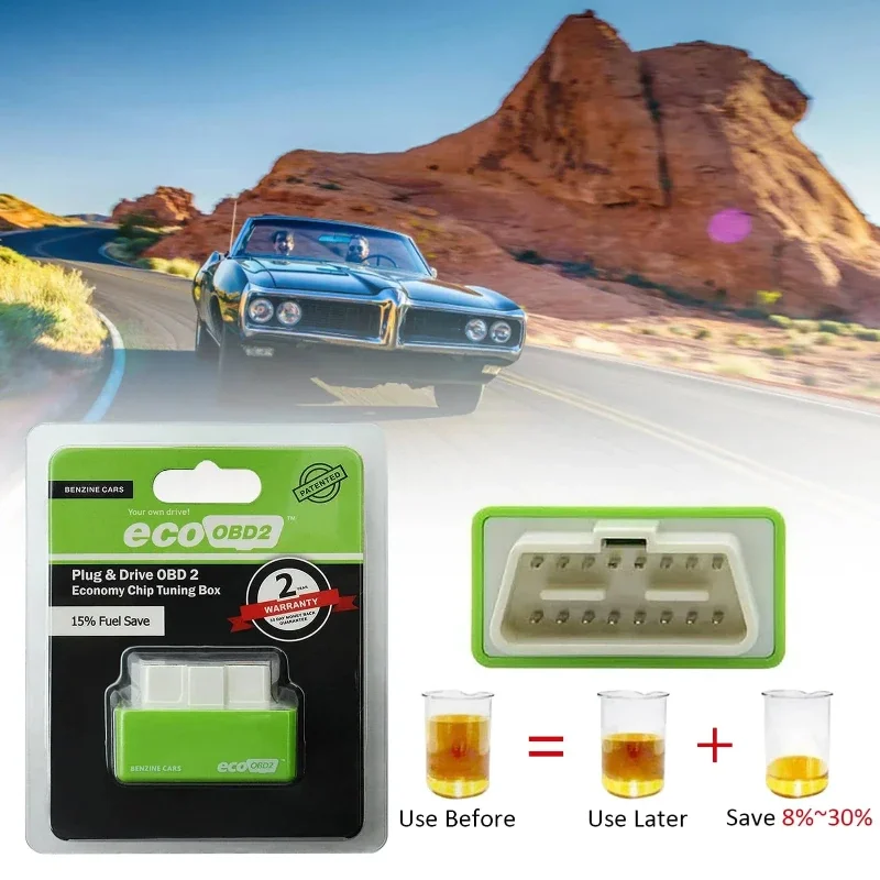 15% Fuel Savings Diesel ECO Chip-OBD2 Plug-and-Play Fuel Optimizer for Trucks & Heavy Vehicles