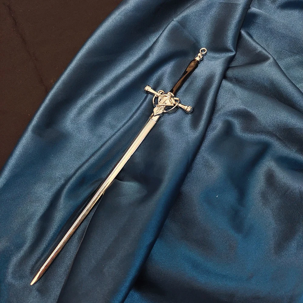 Vintage Hair Stick Sword Pendant Alloy Chinese Hanfu Hair Accessories Chopsticks New Fashion Hairpin Fork Girls Bun Jewelry hair accessory hair stick jewelry accessories