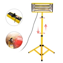 

2000W Infrared Paint Curing Lamp Shortwave Infrared Paint Baking Lamp Car Body Repair Tools Paint Dryer with Bracket