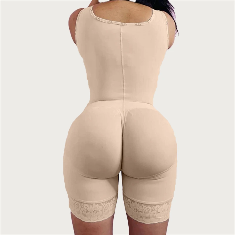 Butt Lifter Compression Garment Front Closure Tummy Control Post Liposuction hip lifter Hook-eye Charming Curves