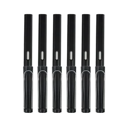 Eternal Pencil: Unlimited Writing Kawaii Stationery for Art and School Supplies (6pcs - Black)