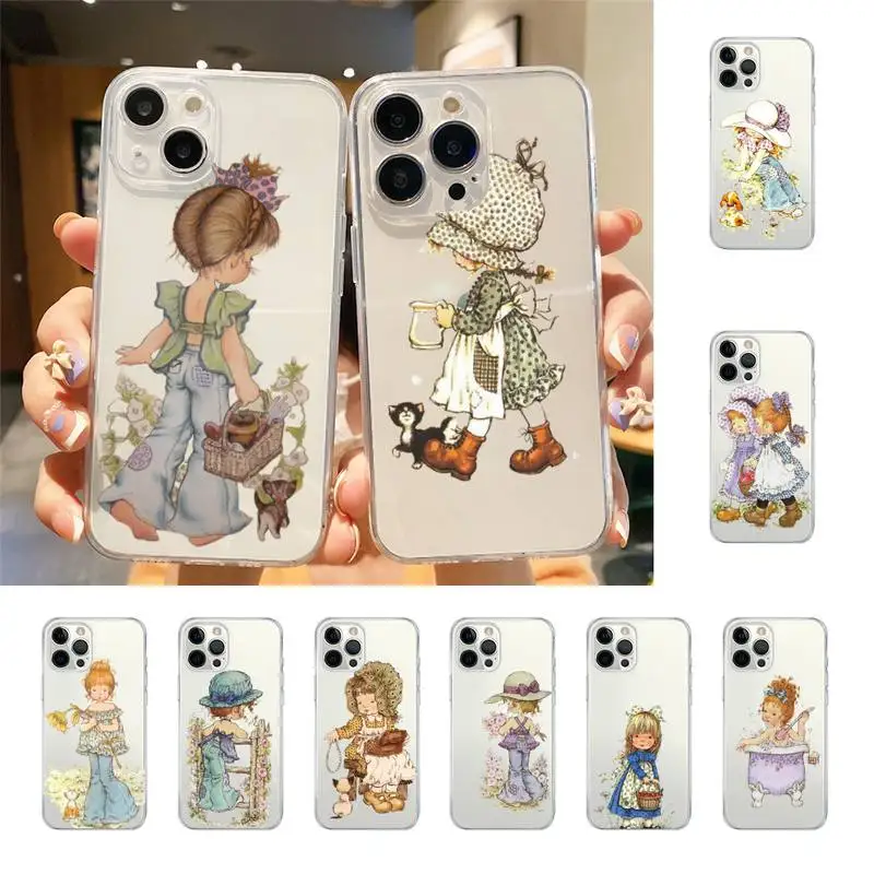 Custodia Per Telefono Sarah Kay Bambina Per Iphone 7 8 Plus X Xr Xs 11 12 13 Se2020 Mini Custodia Iphone 14 Pro Max