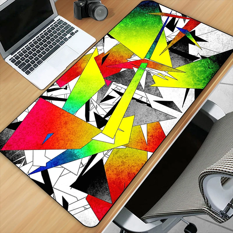 Gaming Mat Mouse Pad Geometric Computer Mat Pad Geometric Art Pattern Mouse Pad Aliexpress