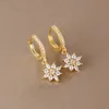 Nouveauté Double chaînes longues gland boucles d'oreilles pour femmes coréen en acier inoxydable Zircon suspendus boucle d'oreille Piercing bijoux