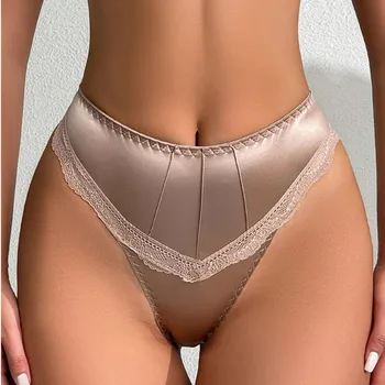 2025 Nuove donne intimo elegante pizzo floreale mutandine a vita bassa per mutande setose da notte di nozze