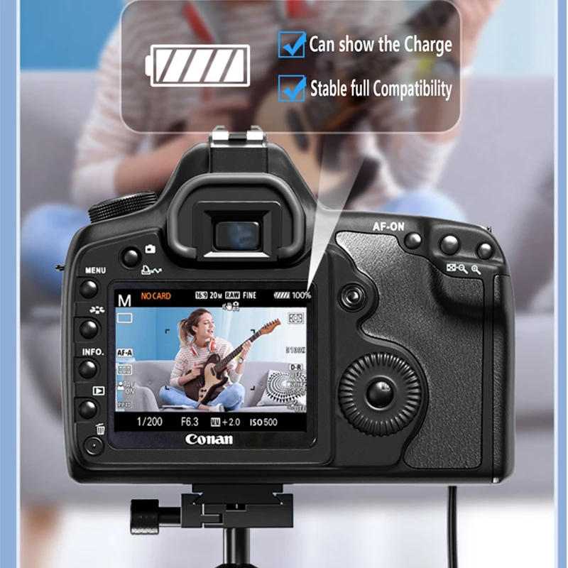 Dummy Acoplador DC DR-E18 / Bateria LP-E17 - Foto e Video