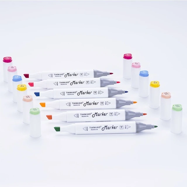 Tianhao Watercolor Marker Pens Set 30/40/60/Alcohol Based Markers For  Animation, Manga, Cartoon Sketching, And Painting A6232 P230427 From  Musuo05, $19.22