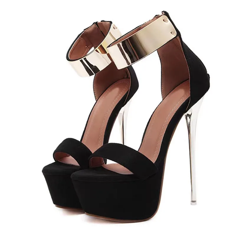 PlatiNum platform sandals size chart