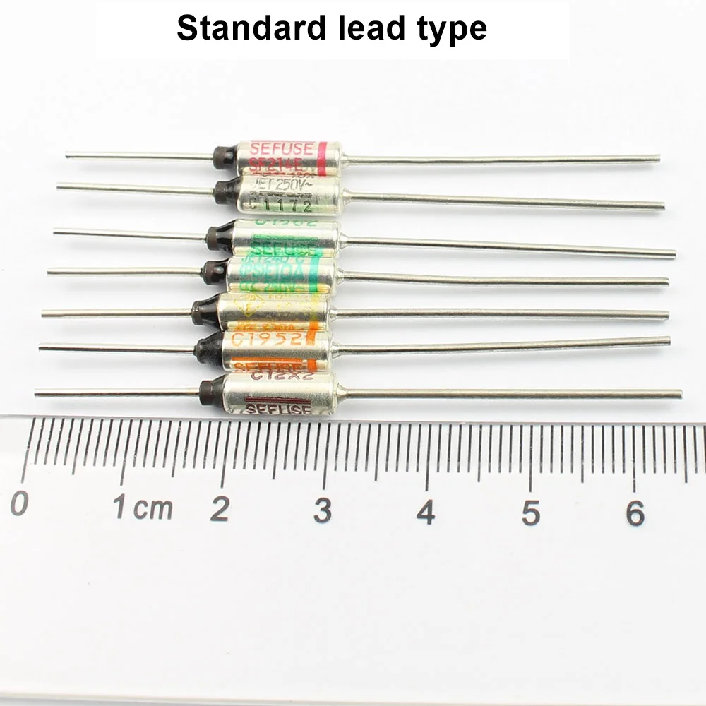 Fusible Thermique Sf113r0 15a 250v Avec Bagues Sertissage Fusible Thermique 113°C 15A/250V 2 Bagues De Sertissage - Marque NEC/SCHOTT, Réf. SF113R0, EAN 0744022603404 Station De Soudage Air Chaud - Foto 5
