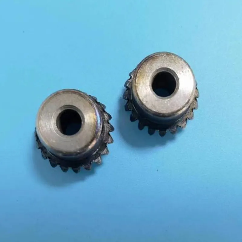 1 pair 1M20T bore 5mm 6mm 6.35mm 8mm 10mm 1:1 Metal Bevel Gears 1 Module 20 Teeth 90 Degree Drive Commutation motor gear transmission gear electric bike gear