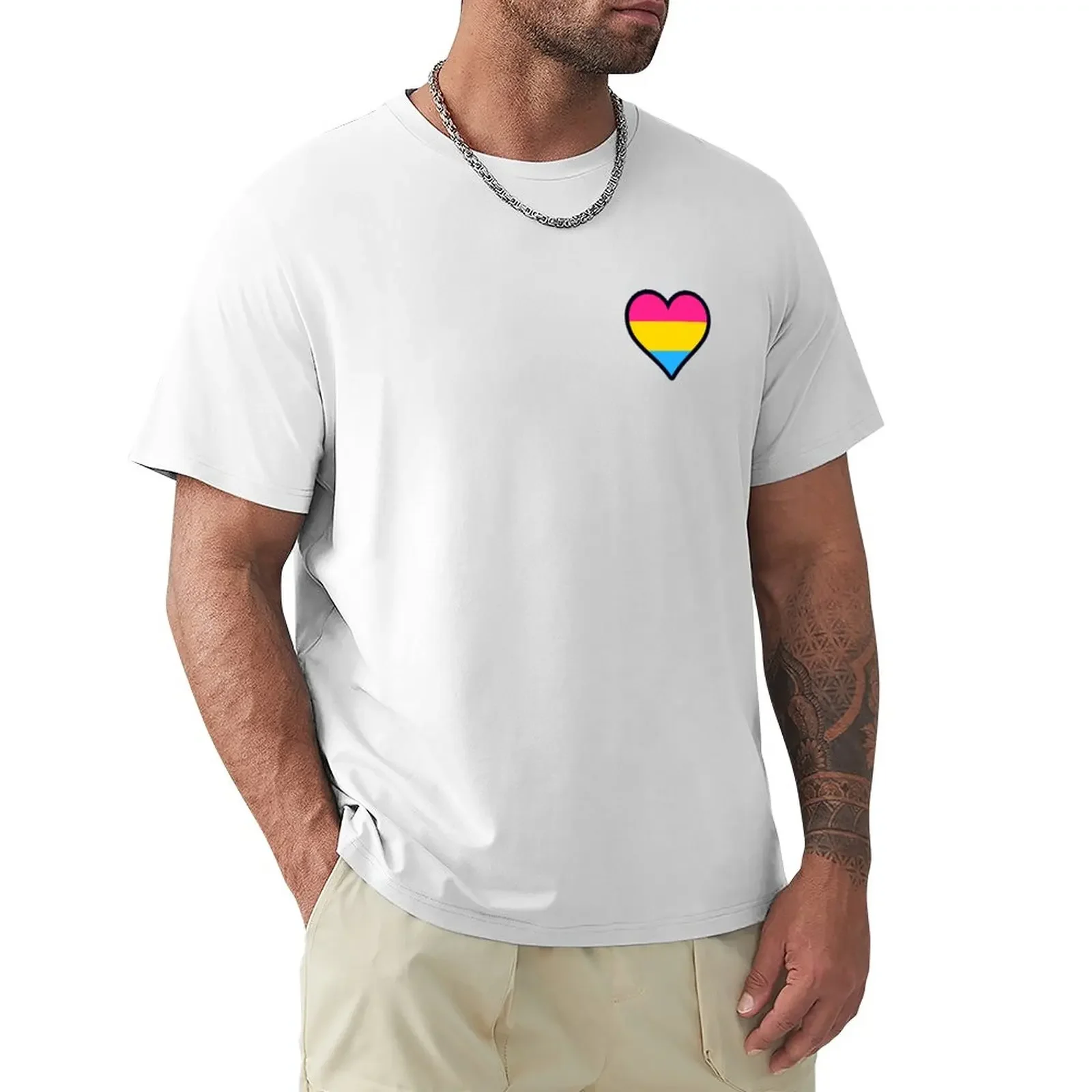 Pansexual T-Shirt summer top plus size tops plain white t shirts men anime clothes summer tops t shirts for men graphic