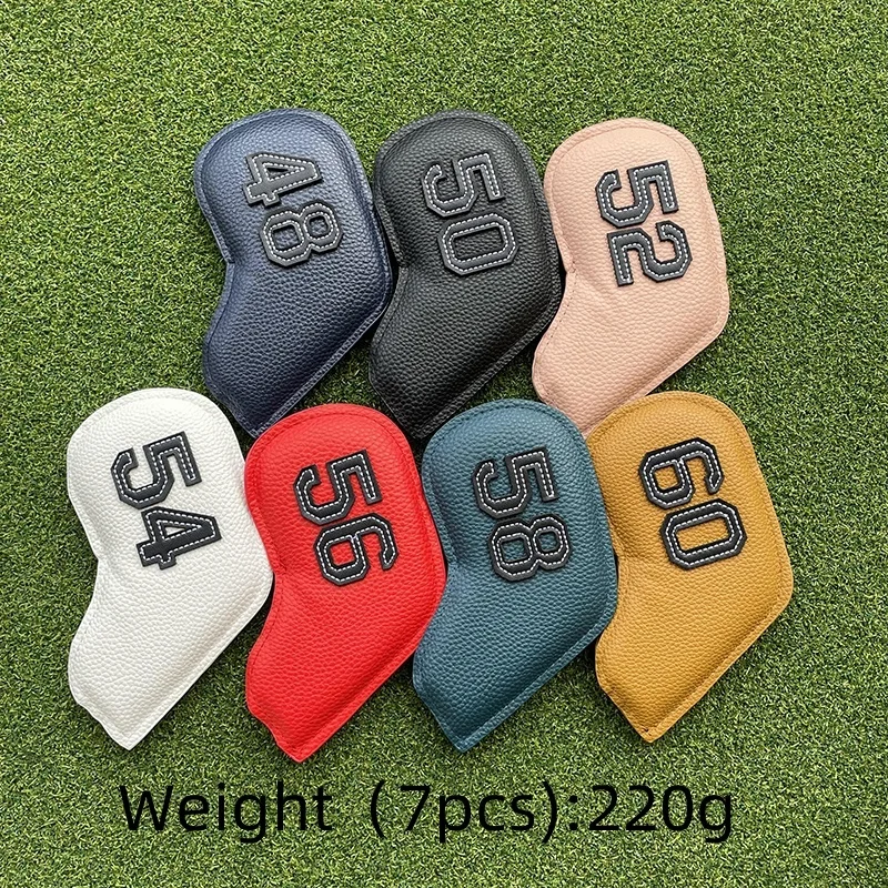 Description Picture 3 of itemGolf Iron Cover Cover Irons Club PU Leather Golf Head Cover Golf Accessories