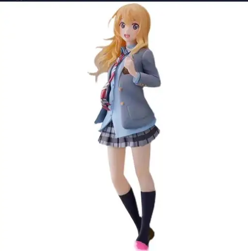 

2024 в наличии японская оригинальная Аниме Фигурка Miyazono Kaori Униформа ver экшн-фигурка коллекционные модели игрушки