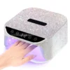 36Leds Diamond Inlaid Nails Dryer Professional UV LED Nail Art Lamp High Power Quick Drying LCD Touch Light Curing All Gel 1