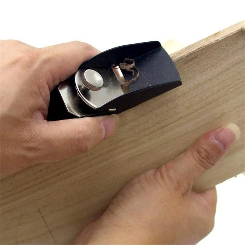 Mini Hand Tools Professional Manual Carpenter Planer Plane Wood Carpentry Tools Aluminum Alloy Planer Cutting Edge Woodworking