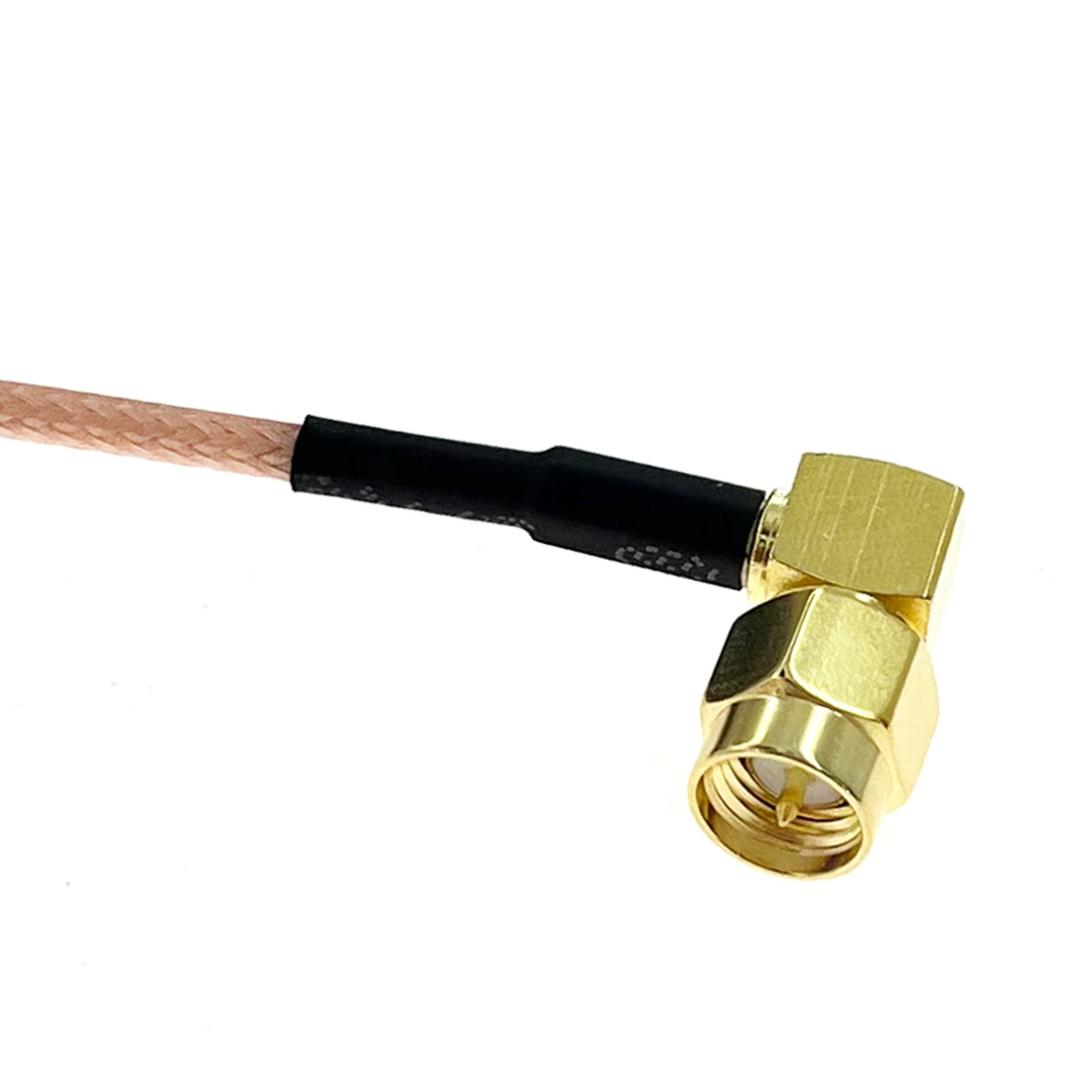 1PC SMA Stecker Rechten Winkel zu Jack Mutter 90-Grad Zopf Kabel Adapter RG316 15cm/30cm/50cm/100cm Für WIFI Wireless Modem – Detail 3
